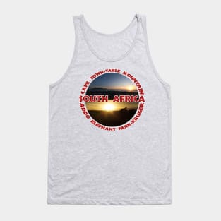 South Africa Wildlife and Places Tank Top